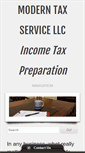 Mobile Screenshot of moderntaxllc.com